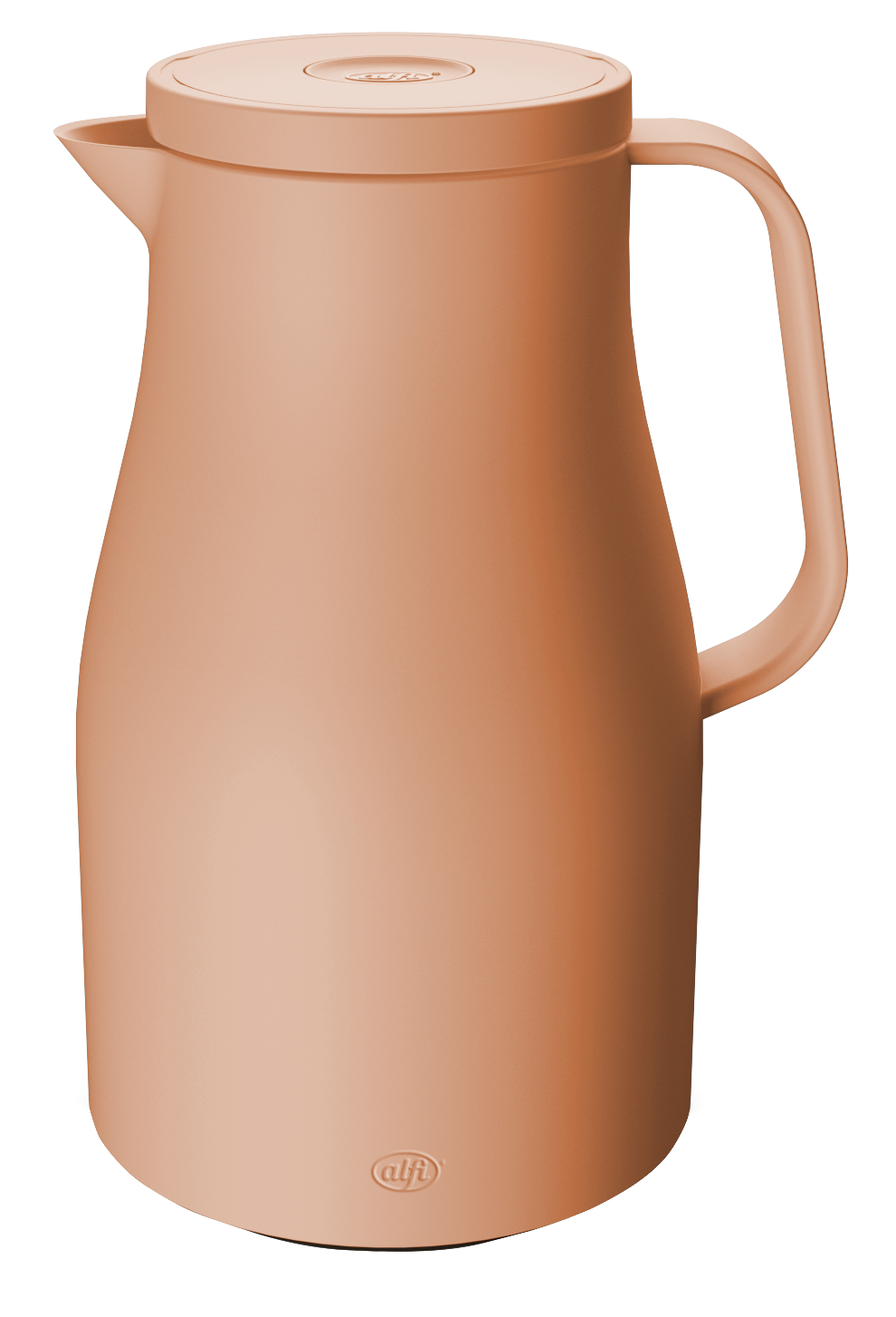 alfi Neo thermoskan 1 liter in soft apricot, abrikooskleurige isoleerkan