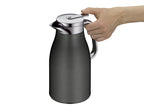 Alfi Skyline thermoskan 1 liter Cool Grey – schenken met één hand