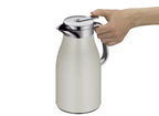 Alfi Skyline thermoskan 1 liter Silver Lining – schenken met één hand