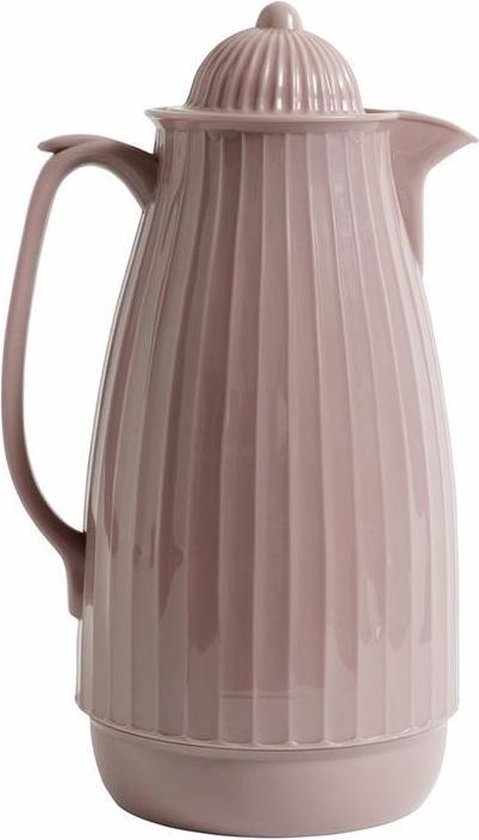 Nordal thermoskan 1 liter – dusty rose | roze design isoleerkan