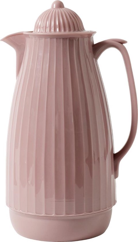 Nordal thermoskan 1 liter – dusty rose | roze design isoleerkan