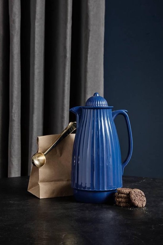 Nordal thermoskan 1 liter – soft blue | frisse blauwe isoleerkan