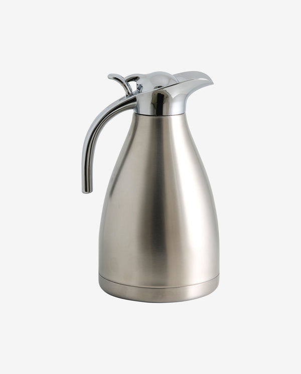 Nordal thermoskan 1,4 liter – TINCAN chroom | zilverkleurige rvs isoleerkan